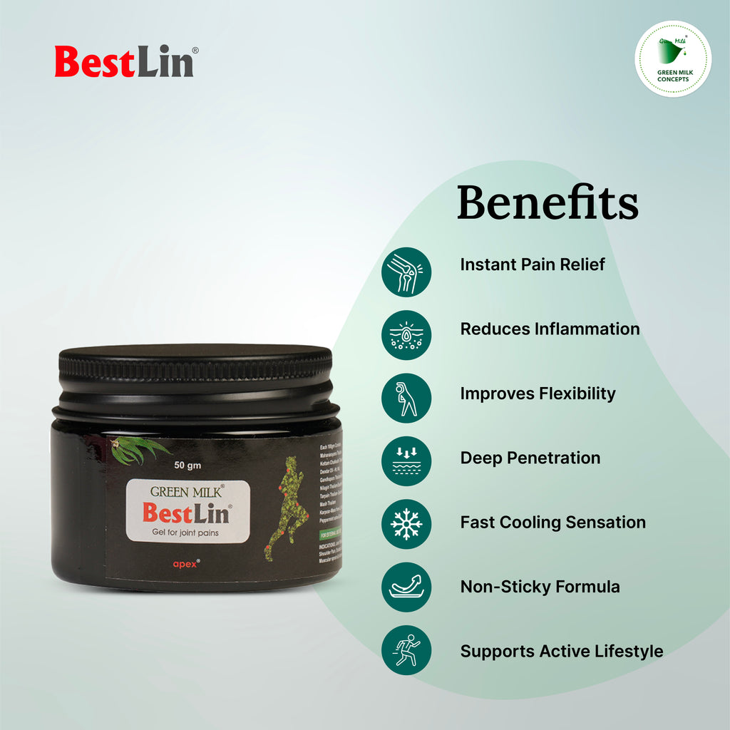 Bestlin Gel – Ayurvedic Gel for Joint & Muscle Wellness