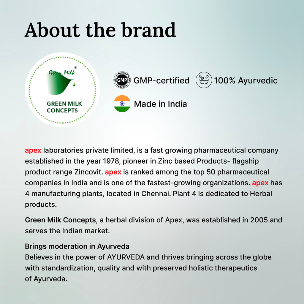 Green Milk Ayurvedic Oil (5ml) – Natural Support for Muscle & Joint Comfort