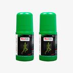 Two green bottles of BestLin Green Milk on a white background
