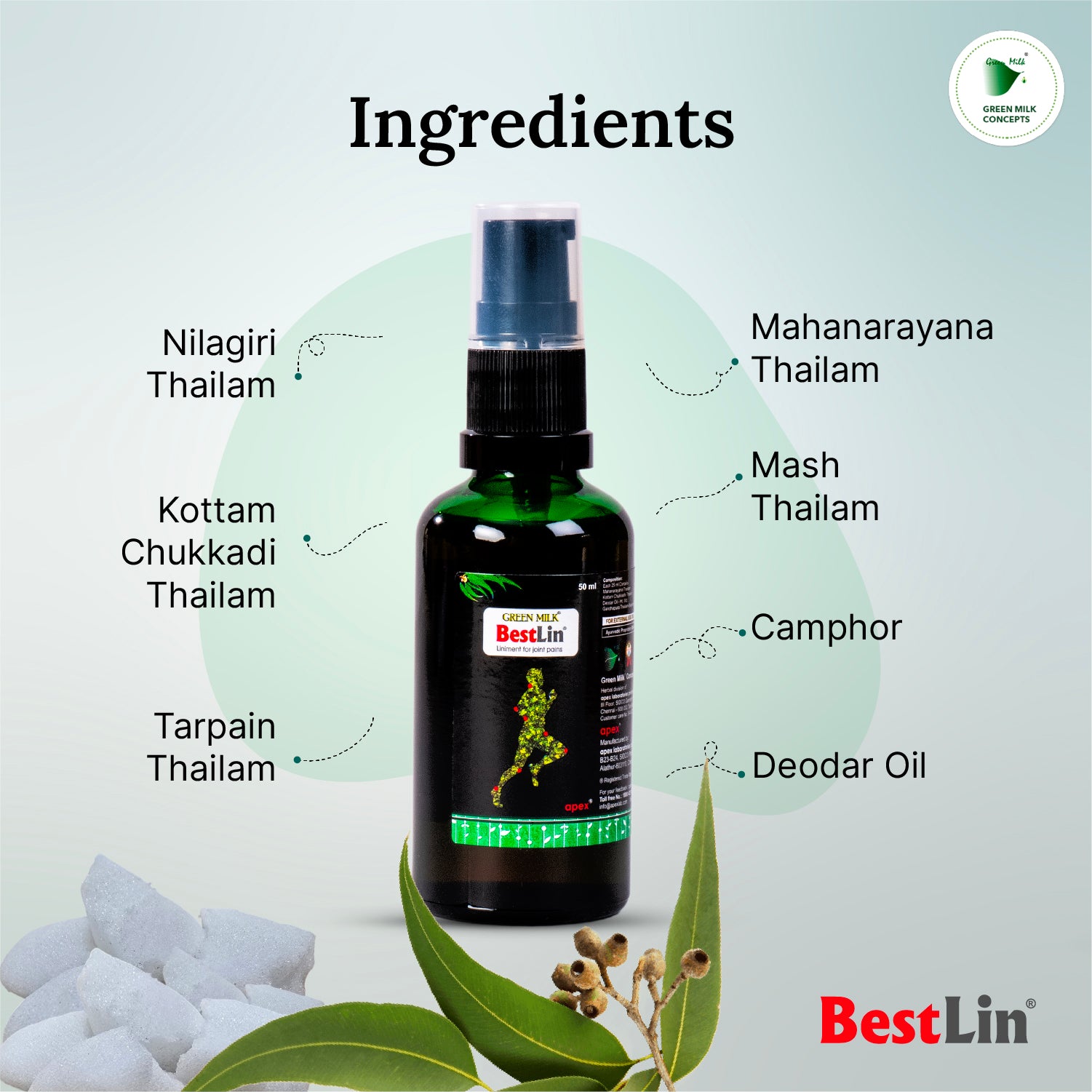 Bestlin Ayurvedic Oil for Joint & Muscle Comfort – Natural Relief